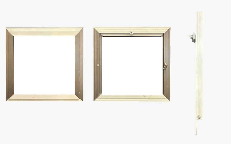 Coastal Industries | Picture Frame Storm Windows
